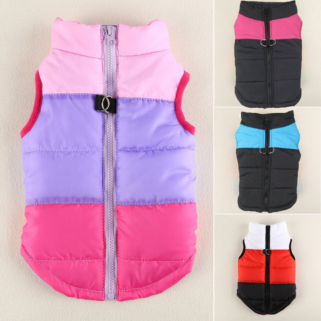 Waterproof Winter Vest for Dogs - Warm Outdoor Jacket for Puppies - UK