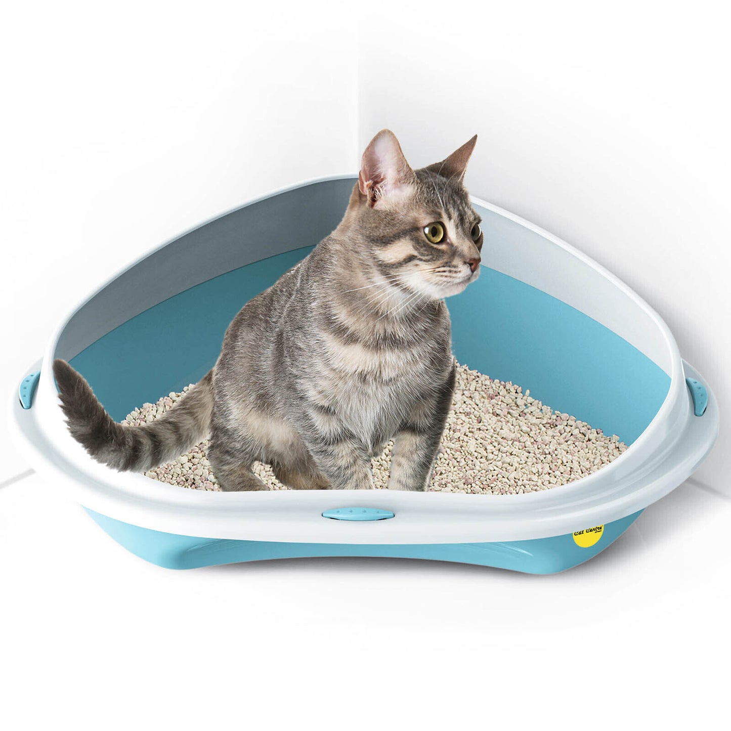 Cat Corner Litter Tray Large