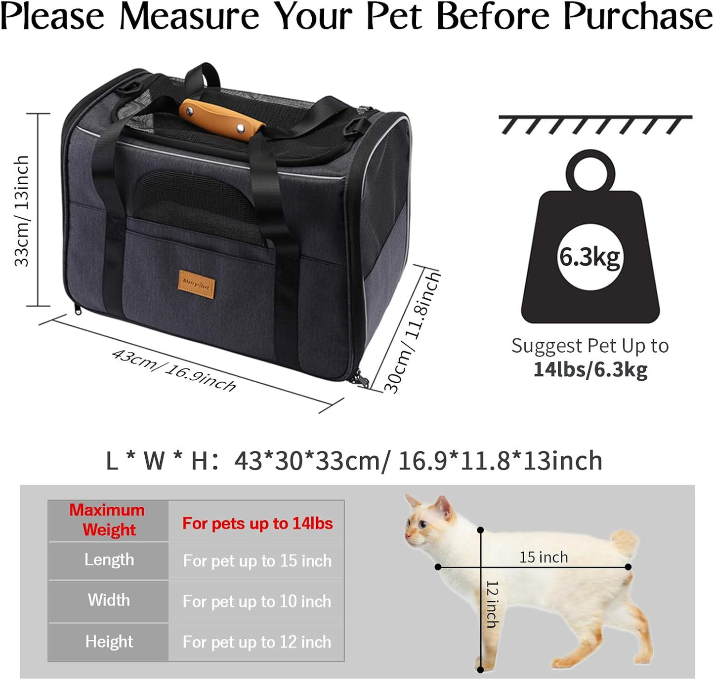Eco-Friendly Pet Carrier Bag