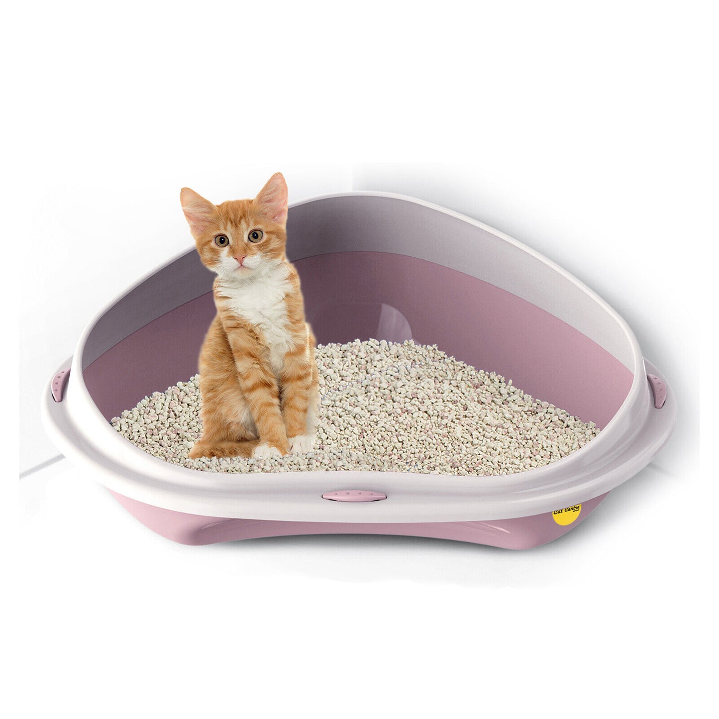 Cat Corner Litter Tray Large