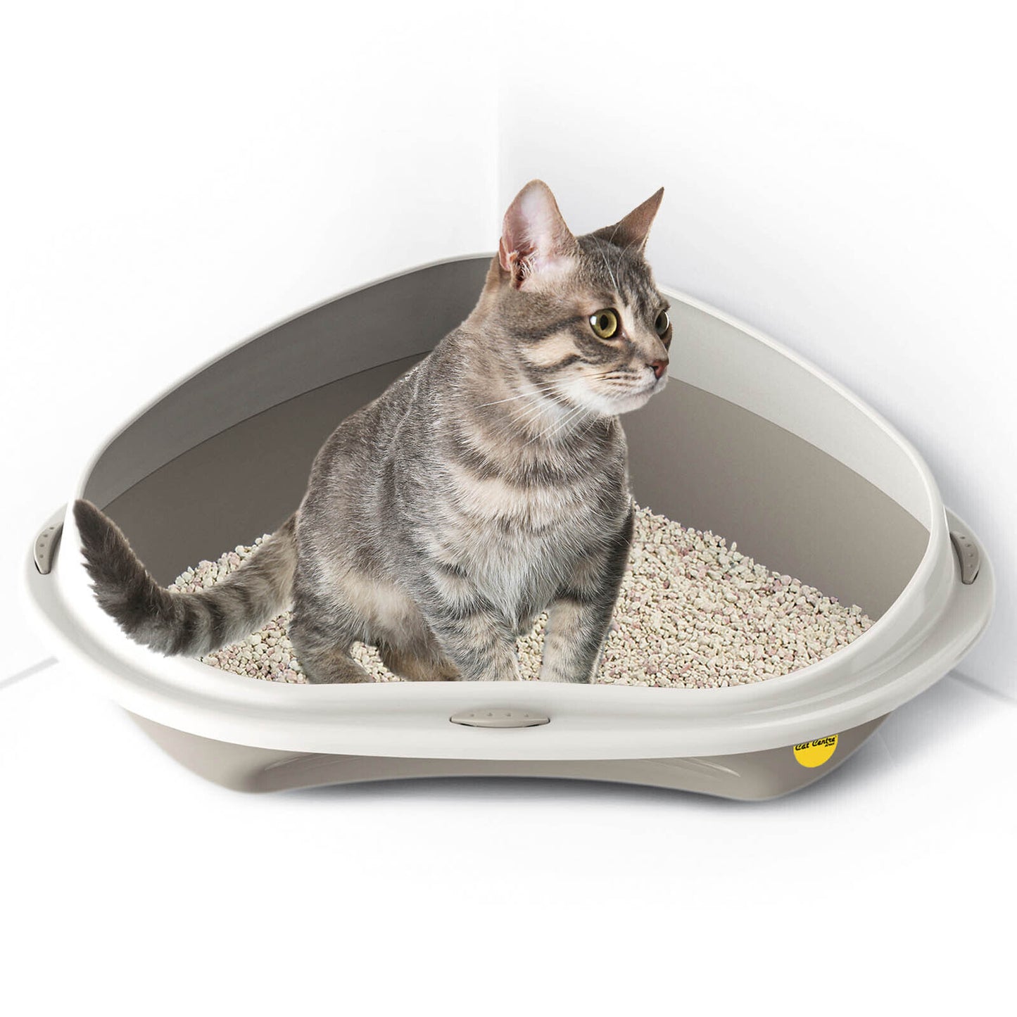 Cat Corner Litter Tray Large