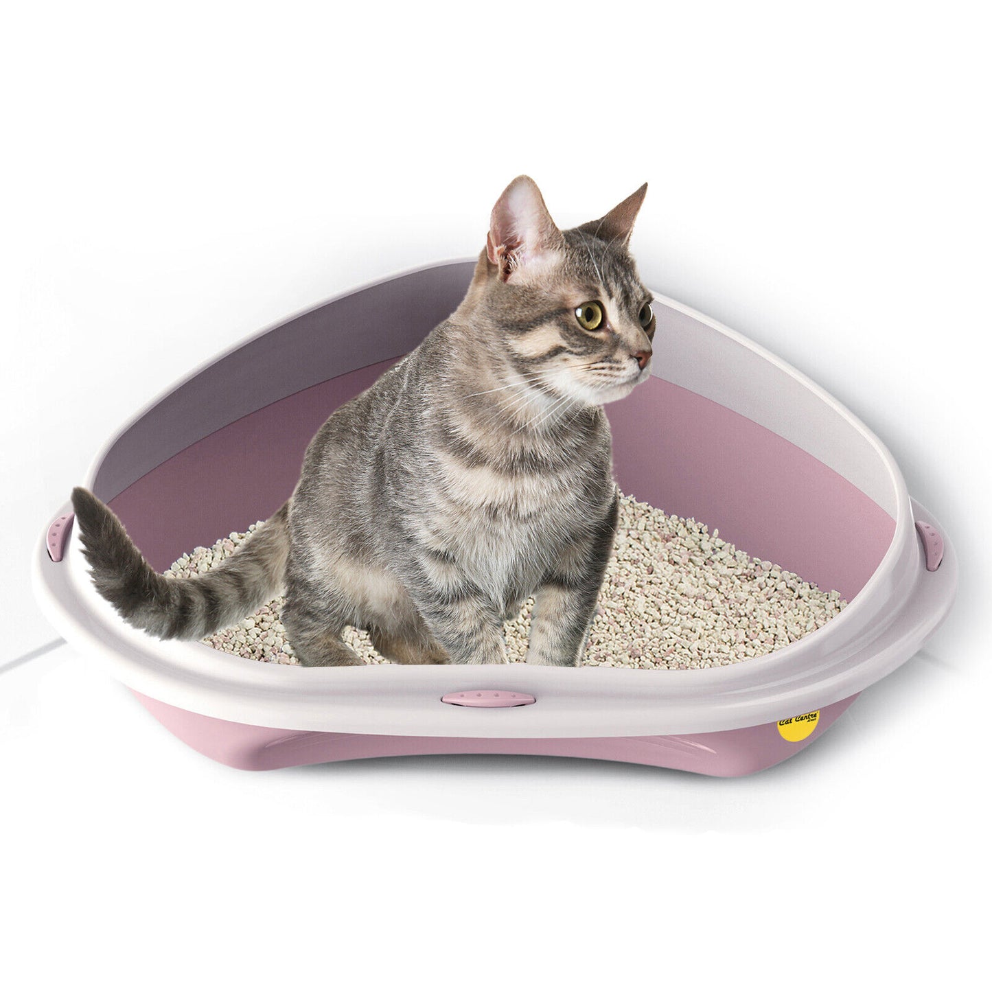 Cat Corner Litter Tray Large