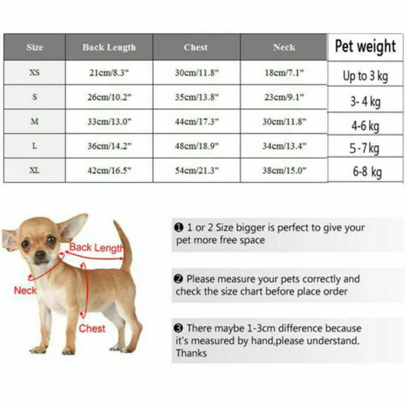 Waterproof Winter Vest for Dogs - Warm Outdoor Jacket for Puppies - UK
