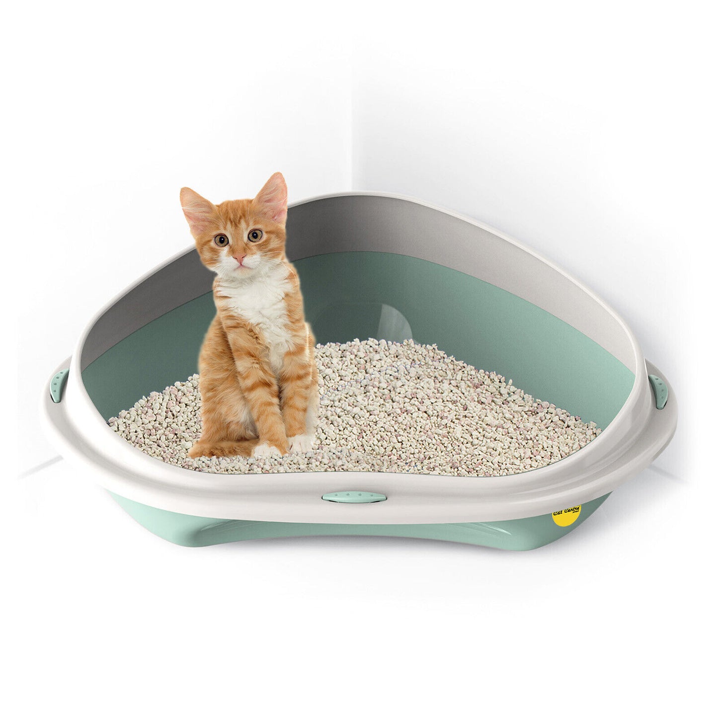 Cat Corner Litter Tray Large