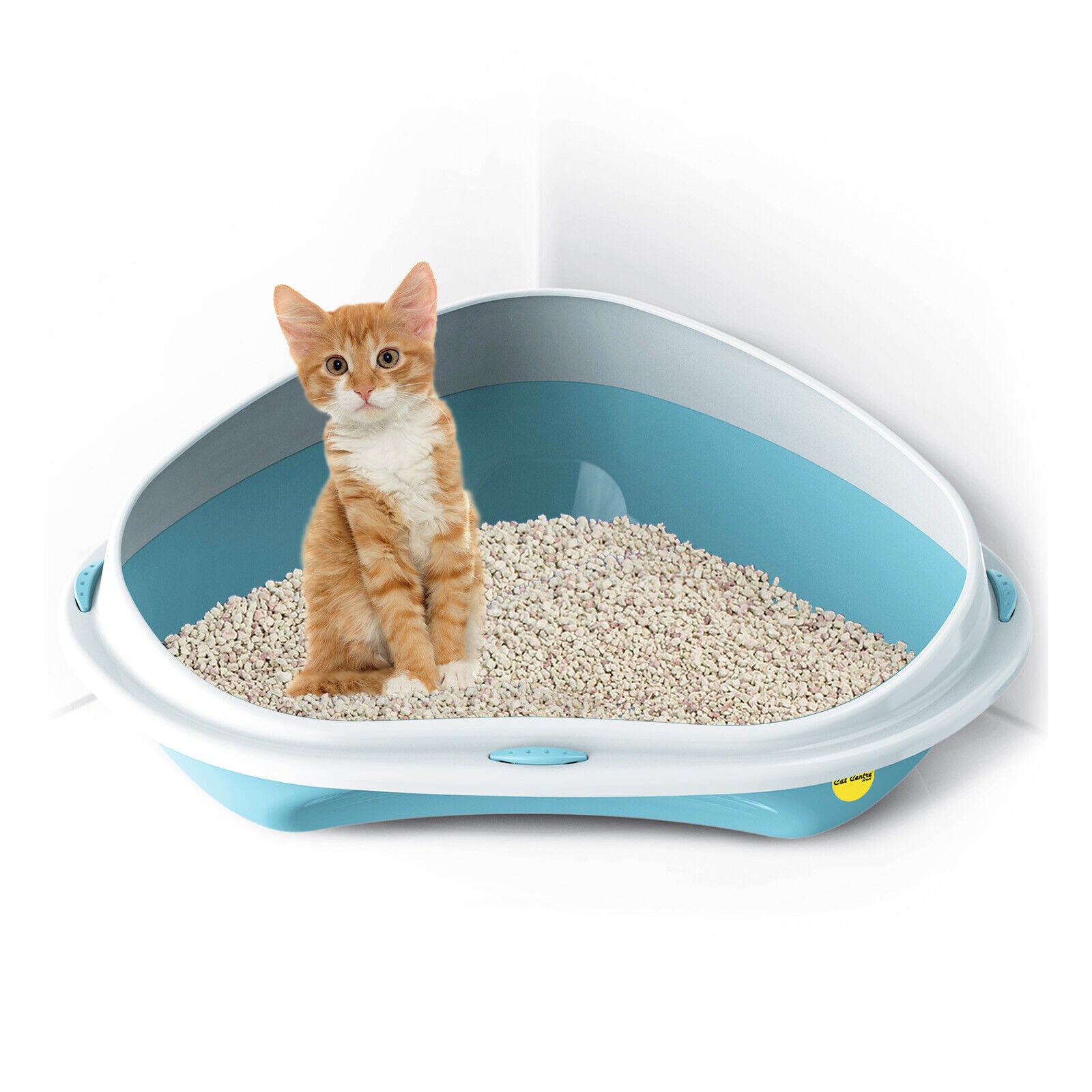 Cat Corner Litter Tray Large