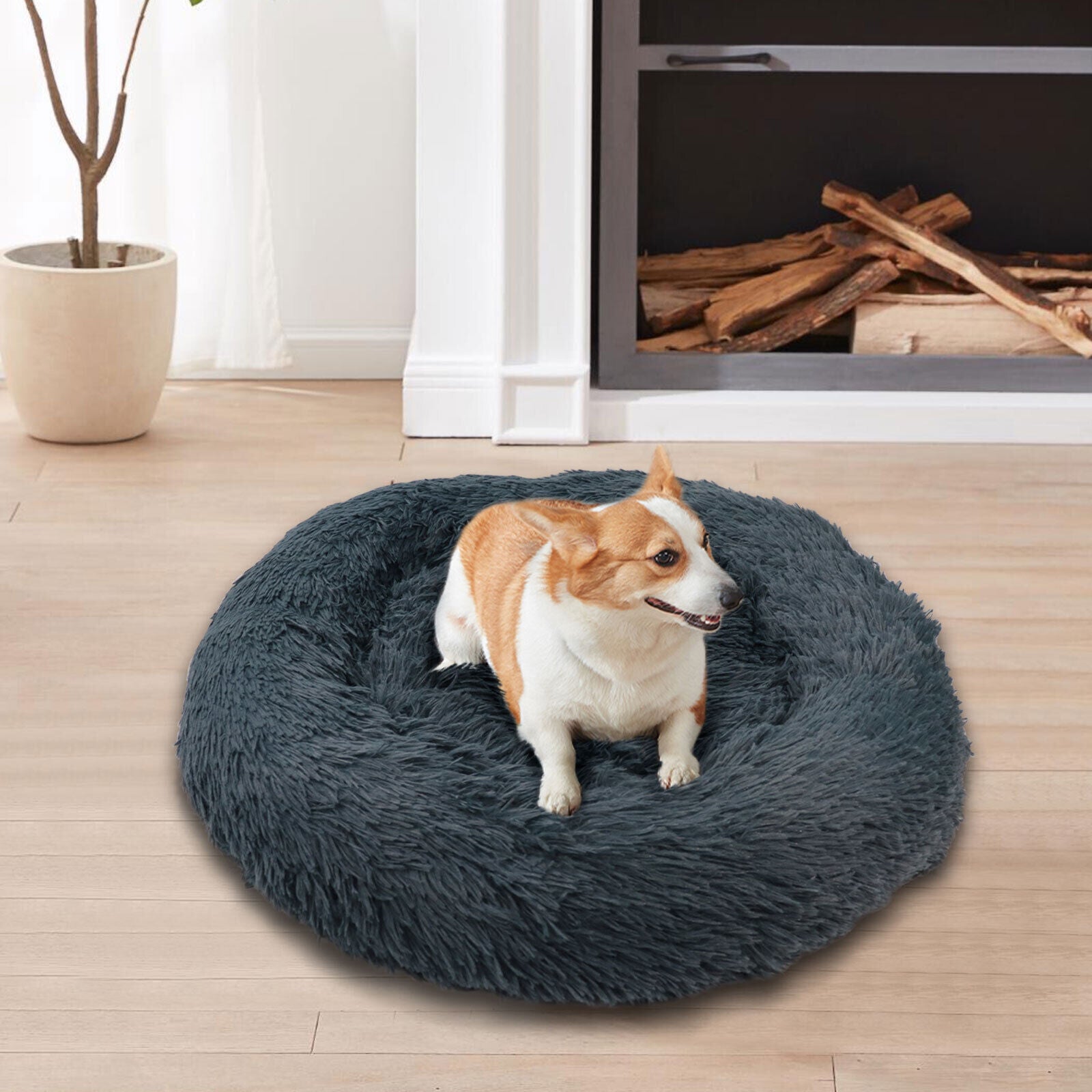 Premium Soft and Washable Pet Bed for Cats and Dogs - Available in Sizes S, M, and L