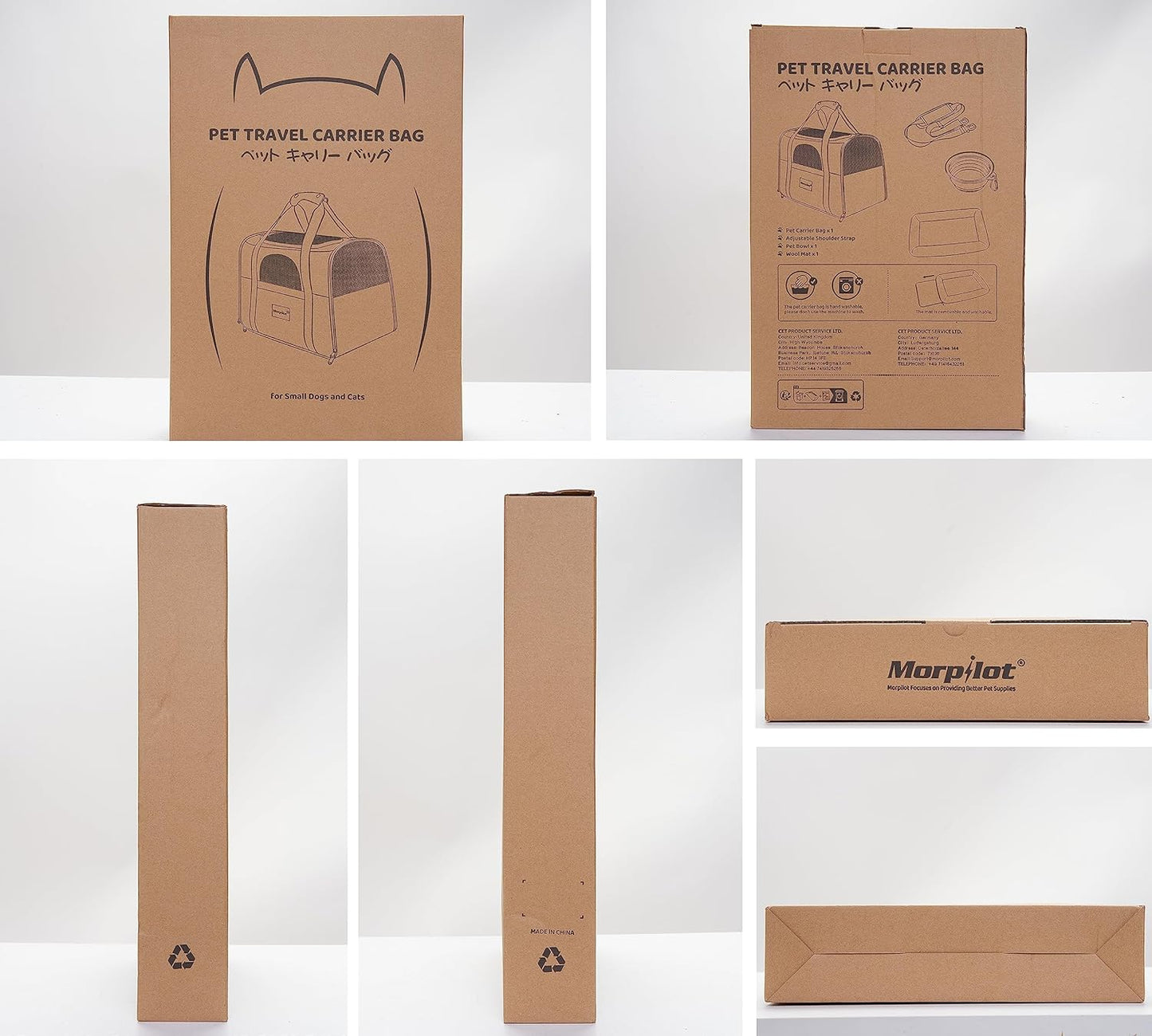 Eco-Friendly Pet Carrier Bag