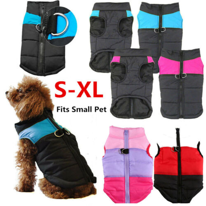 Waterproof Winter Vest for Dogs - Warm Outdoor Jacket for Puppies - UK