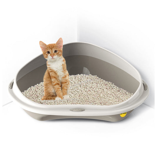 Cat Corner Litter Tray Large